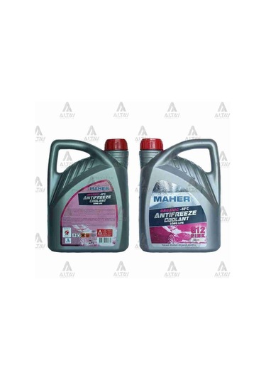 MAHER 11487 Antifriz Kırmızı Seri %50-14° %100 -40° 3 Litre