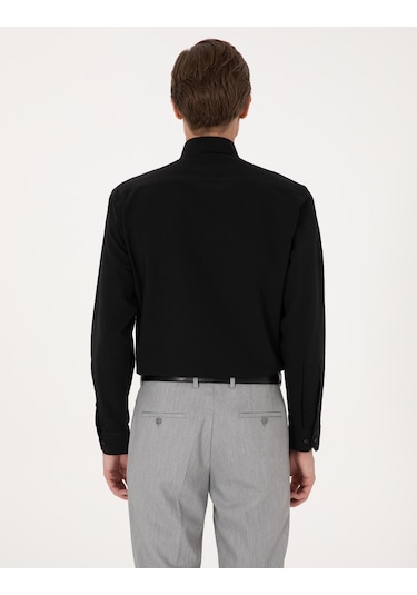 Pierre Cardin Erkek Siyah Gömlek Basic 50316742-vr046 Siyah