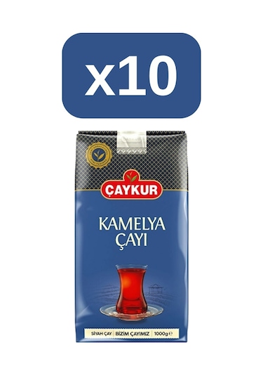 Çaykur Kamelya Siyah Dökme Çay 10 x 1 KG