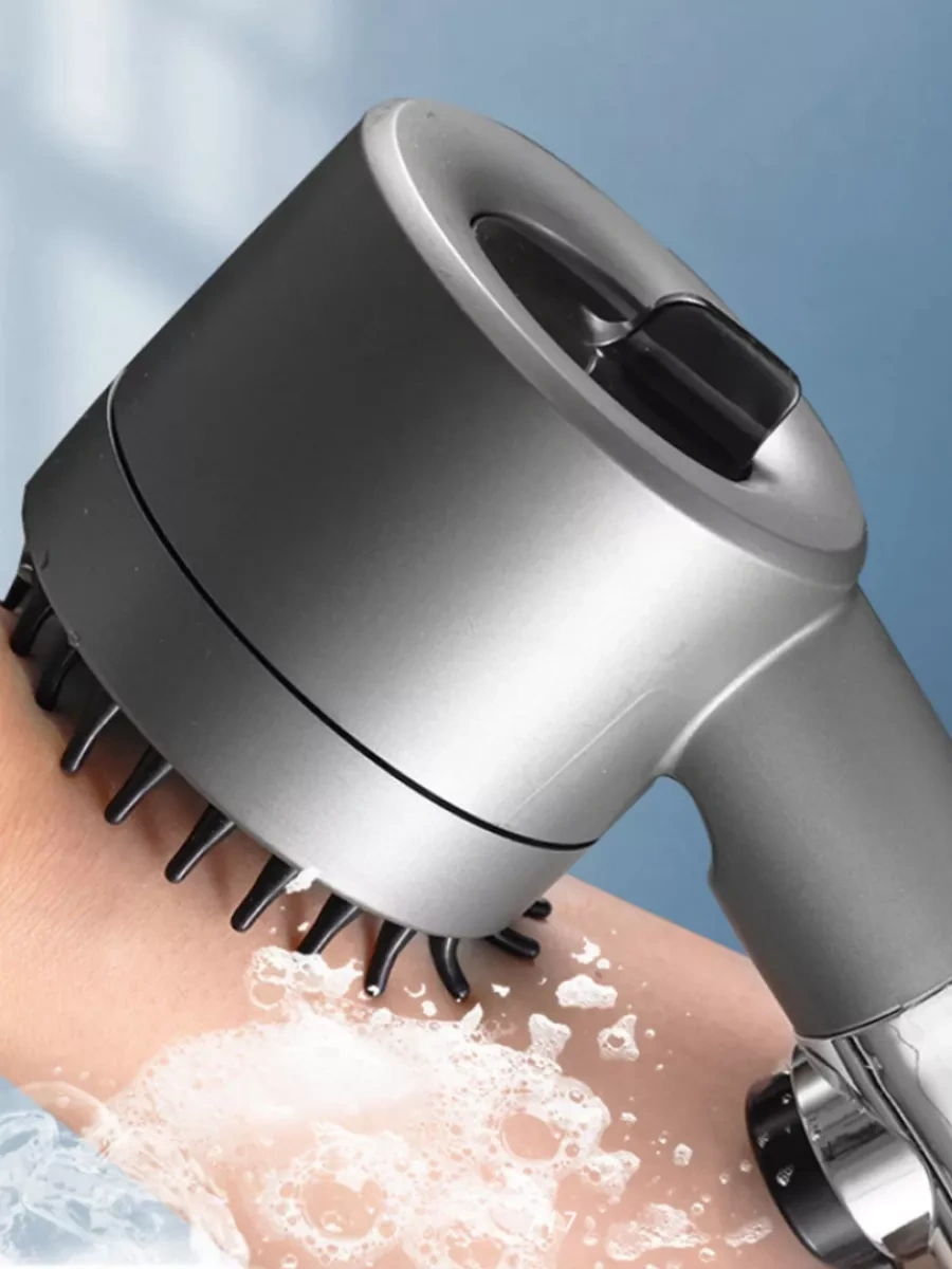 Lke 150 Cm 3/4'lü Masajlı Filtreli Duş Başlıklı Hortum 237455721 Gri