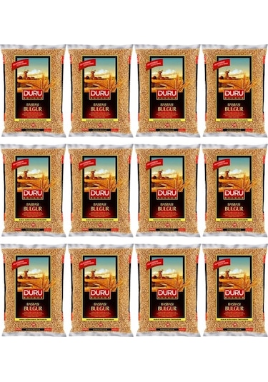 Duru Başbaşı Bulgur 12 x 1 KG