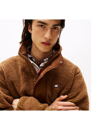 Tommy Hilfiger Relaxed Fit Erkek Kahverengi Ceket Dm0dm22066 Kahverengi