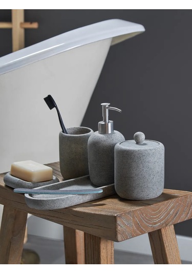 Bergenson Bjorn Bath Gri Banyo Aksesuar Standı 166410311 Gri