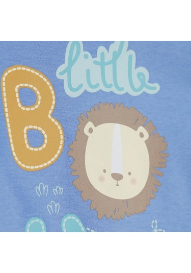 Çimpa Panolino 2'li Bebek Body 20729 Ekru - Mavi