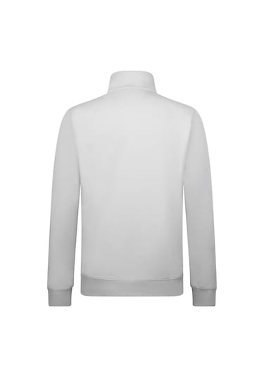 Hatemoğlu Gri Regular Fit Fermuarlı Yarım Balıkçı Yaka Pamuklu Sweatshirt 30245 Gri