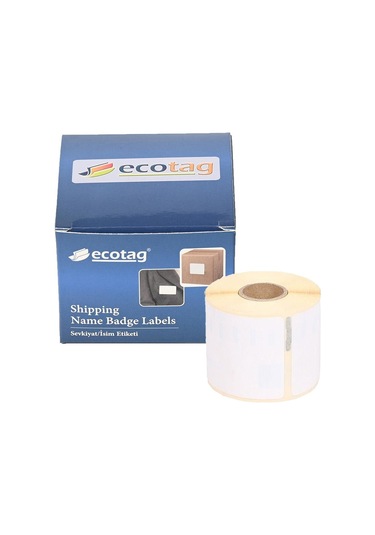 Dymo Ecotag Muadil Disket Etiketi 70X54 MM 320 Adet Etiket