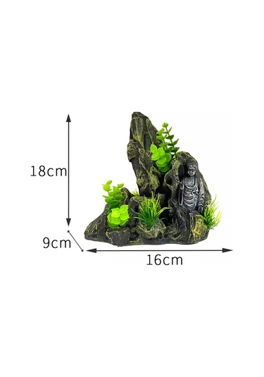 Tevdı Akvaryum Dekorasyonu Kaya Düzeni Kaya Buda 198614708