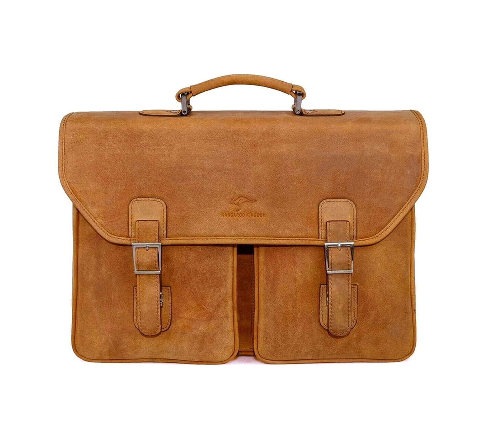 Hakiki Dana Deri Crazy Horse Açık Taba Erkek Büyük Boy Laptop & Evrak Çantası 9928-zat-113505 Siyah