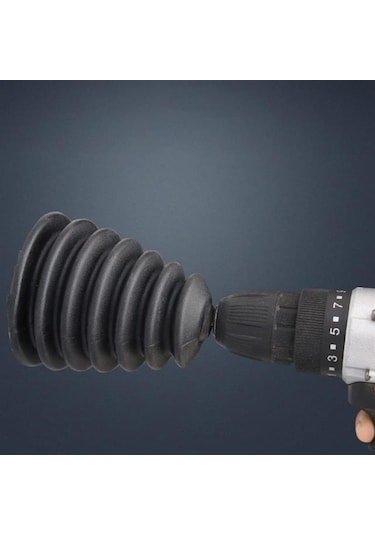 Powermaster Pm-20809 Matkap Ucu Toz Tutucu Körük Siyah