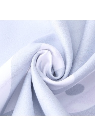 Ranyeek Mikrofiber Plaji Havlusu - Yüzen Yıkama İçin Hızlı Kuruyan - Mavi Yılan Balığı Desenli 160x80 Cm Çok Renkli