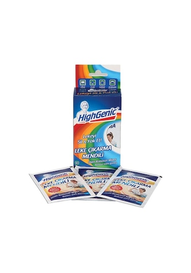 Highgenic Leke Çıkarma Mendili 10'lu Paket