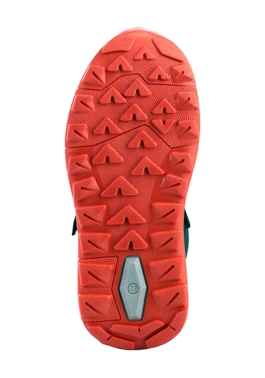 Slazenger KEPHAS IN Çocuk Cırt Cırtlı Koyu Gri / Turuncu Bot