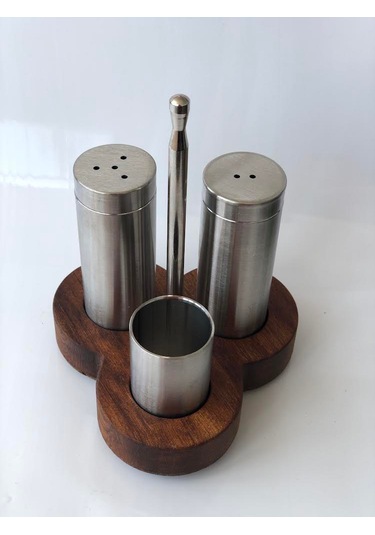 Tuzluk Seti Papatya 304 Kalite Paslanmaz Çelik Çelik