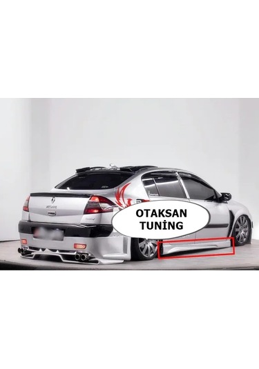 Renault Megane 2 Sedan Marşpiyel Takımı - Fiberglass