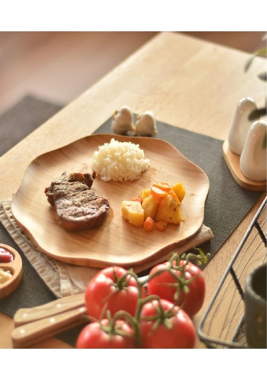 Bambum Pappi Çiçek Tabak 28 Cm B2599