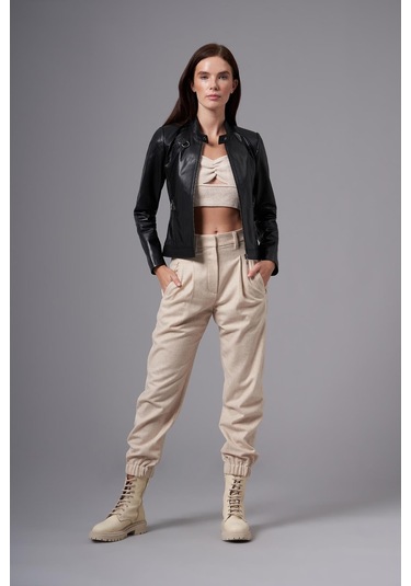 Brigida Siyah Deri Mont 211574 001