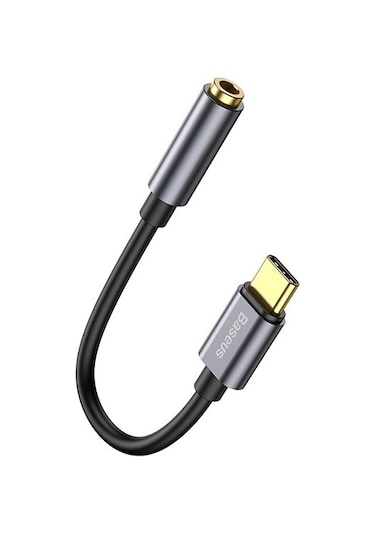 Baseus CATL54-OG L54 Type-C Aux kulaklık Adaptörü 3.5 Ses Kablosu