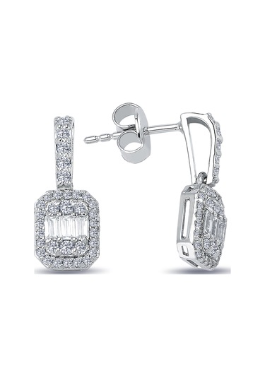 Lova 0,56 Karat Baget Pırlanta Küpe - 3040069