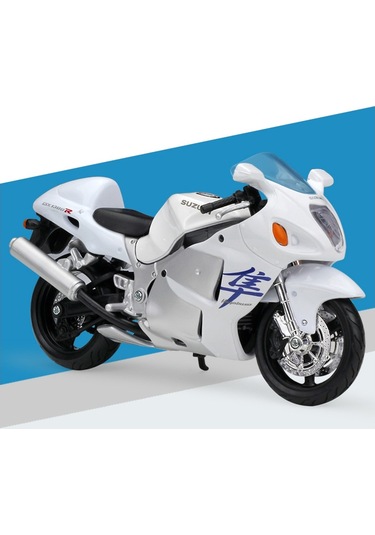 Maisto 31103 Suzuki Hayabusa Gsx1300R Beyaz 1 12 Model Motosiklet Fiyatlar ve Ozellikleri