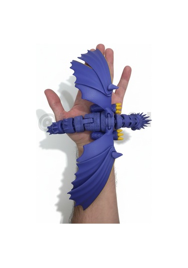 Mega Boy Ejderhanı Nasıl Eğitirsin Rüzgar Delici Ejderhası Hareketli Figür - 25cm
