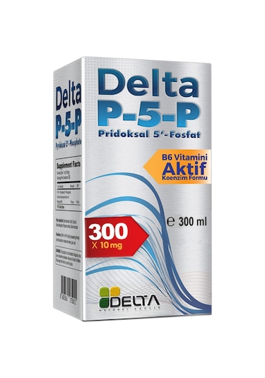 Delta P5p Pridoksal 5'- Fosfat 300 ML