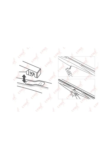 Lynxauto 350 Mm Arka Silecek Fırçası 140438599