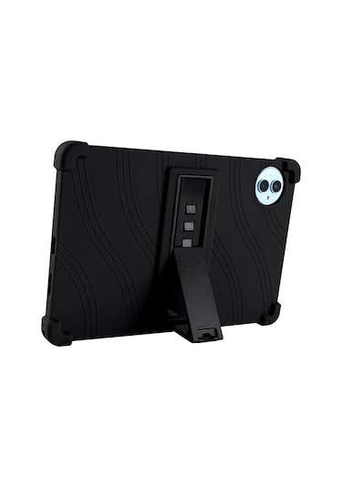 Teclast P50/p50s Tableti İçin Kasa 11 İnç, Çocuk Dostu Yumuşak Silikon Ayarlanabilir Stant Kapağı Doogee U11/u11 Pro Tablet 11 İnç Siyah