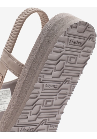 Skechers Meditation - Rockstar Kadın Bej Sandalet 119770 Tpe Bej Skechers Meditation - Rockstar Kadın Bej Sandalet 119770 Tpe Bej