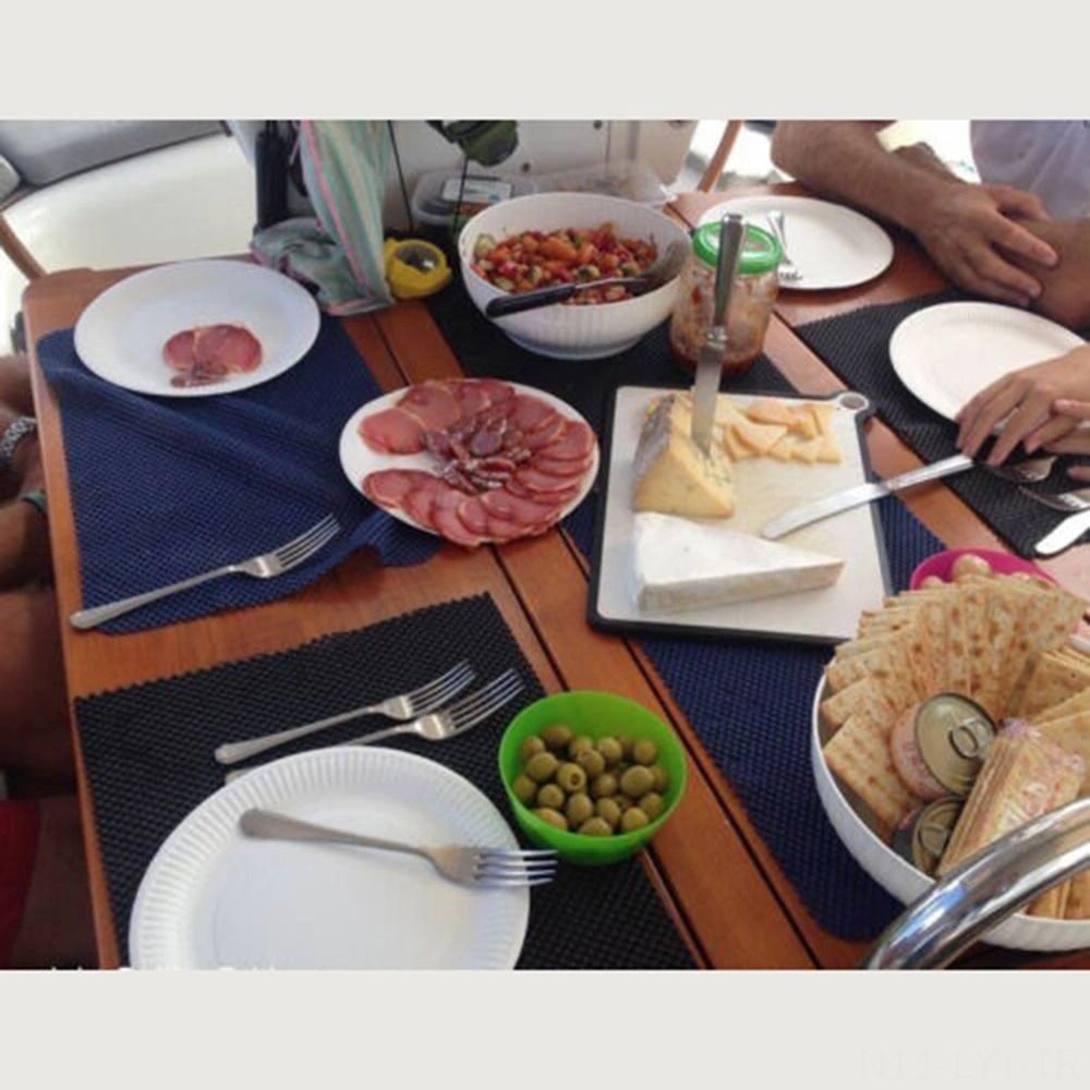 Youtek Pvc Matkaplı Ev Fırın Dolap Rafları İçin Kaymazsız Kesilebilir 2 Adet Ev Ofis Kullanıma Uygun Bej