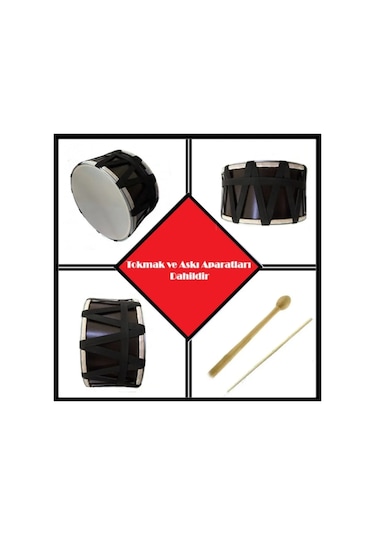 Çocuk Davul 30 Cm Asma Davul- Tokmak Ve Çubuk Birlikte-9028056298852