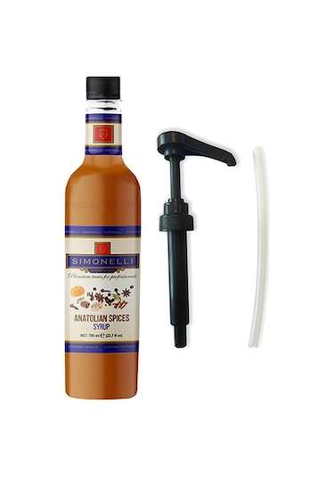 Simonelli Kahve Şurubu | Anadolu Baharatları | 70 CL | + Pompa
