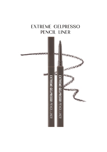 Clio Extreme Gelpresso Pencil Liner 04 Gray Brown