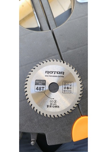 Ahşap Kesme Diski Rotor 125 22,23 48t