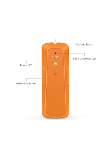 Aubyhe Duvar Metal Ve Ahşap Somun Dedektörü - Kuru Duvar Kağıdı Ve Kumaş Üstünde Konum Belirleyici - Turuncu