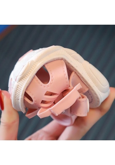 Trendooze Yürüyor Yumuşak Yaz Tabanlı Sandalet Sandalet Pembe Küçük Kız Kaymaz Karikatür Çocuklar Bebek Bebek Bebek Ayakkabısı Ayak Rf Pembe