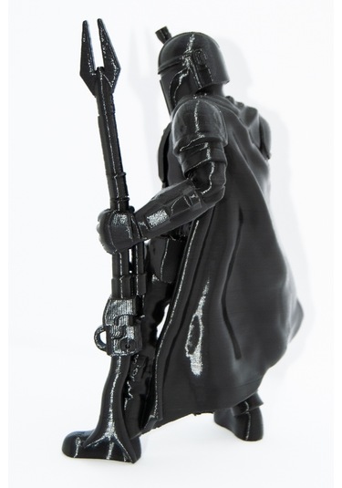 Mandalorıan Star Wars Figür 10 Cm Siyah
