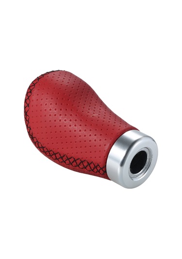 Yifomall 6 Vitesli Manuel Araçlar İçin Kaliteli Pu+alaşımlı Vites Topuzu - Kolay Montaj Kırmızı