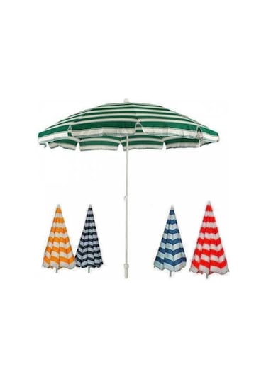 Sumedecor&Design Yüksek Kalite 10 Telli Plaj Şemsiyesi Eğilebilir Bahçe Şemsiyesi