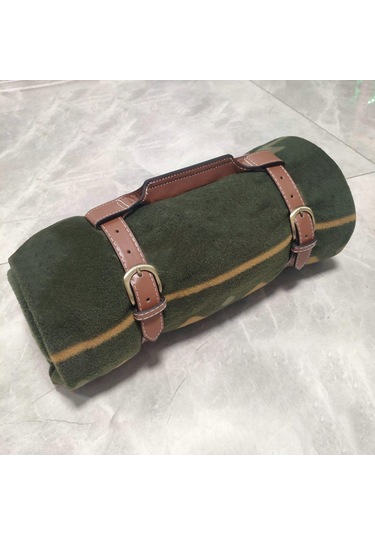 Homyl Piknik Battaniyesi Taşıma Askısı Motosiklet Yatak Kahverengi