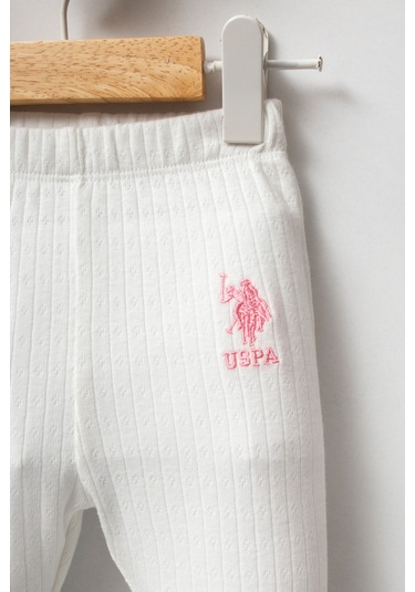 U.s. Polo Assn. Kız Bebek Mavi Pijama Takım 50322896-vr036 Mavi