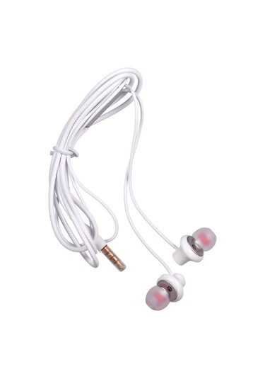 Teltree X31 Beyaz Kablolu Kulaklık - 3.5mm Mikrofonlu Oyun/karaoke, Ios/android Uyumlu, Konforlu Silikon Uçlar, Mükemmel Ses Kalitesi