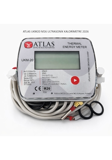 Atlas Ukm20 Ultrasonik Kalorimetre 2026