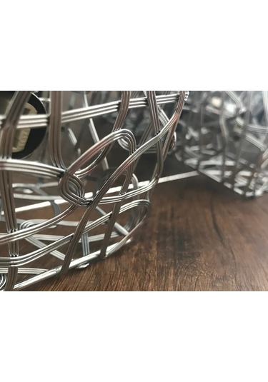 Trio Modern Krom Aynalı 2 Li Avize Işık Aydınlatma