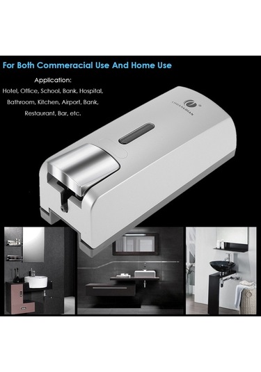 Ulzyvf Duvar Tipi 300ml El Sabunluk - Abs Malzeme, Sızdırmaz Nozul, Pratik Kullanım Diğer