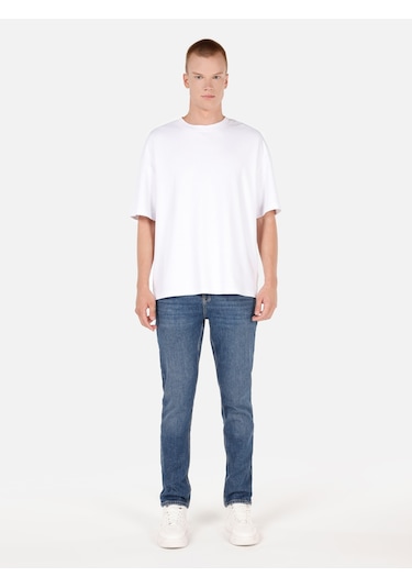 Colins 044 Karl Normal Kesim Düşük Bel Düz Paça Mavi Erkek Pantolon Cl1071243 Denim Colins 044 Karl Normal Kesim Düşük Bel Düz Paça Mavi Erkek Pantolon Cl1071243 Denim