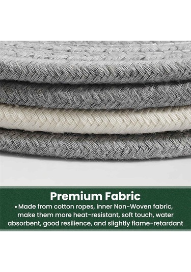 Sıcak Yemekler, Sıcak Tencere Ve Tavalar İçin 7 İnçlik Altlıklar, B Masası İçin Çok Renkli