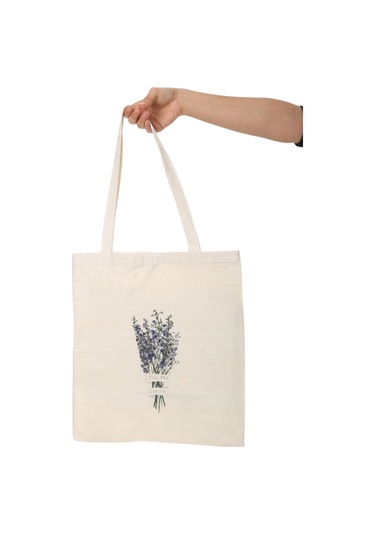 Divinall You Are Enough Baskılı Bez Çanta Çok Renkli