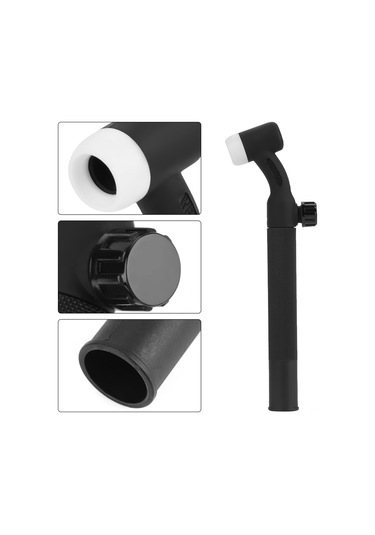 Konesam Wp-17fv Kaynak Torç Kolu - Hava Soğutmalı, Açı Ayarlanabilir Esnek Baş, 150a Akım, 3/8''-24unf Bağlantı, Yedek Parça