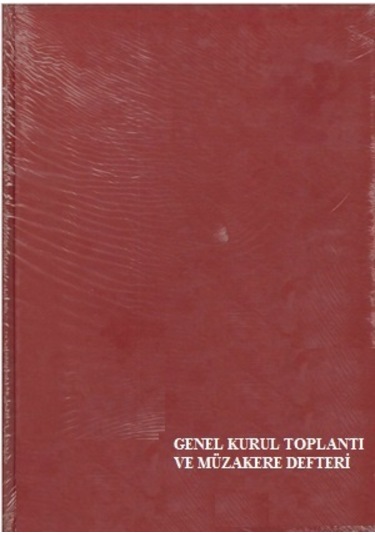 Genel Kurul Top. Ve Müz. Deft. 96 Yp Ciltli Özkan Koyu Lacivert
