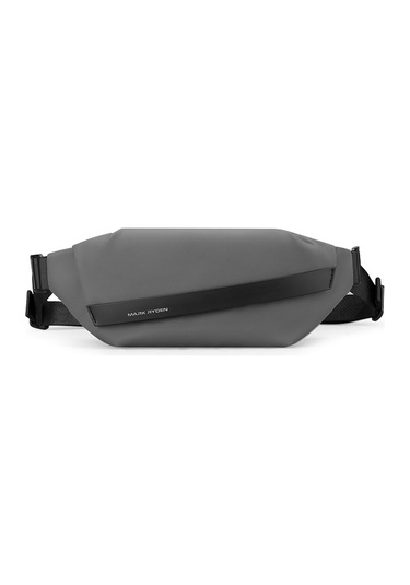 Erkekler İçin Şık Ve Pratik Su Geçirmez Çapraz Omuz Çantası, Tek Askılı Sırt Çantası, Günlük Kullanım İçin Dayanıklı Ve Fonksiyonel Gri